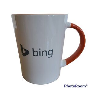 Bing Logo Extra Large Ceramic Coffee Mug For Coffee Latte Cappuccino Tea & More